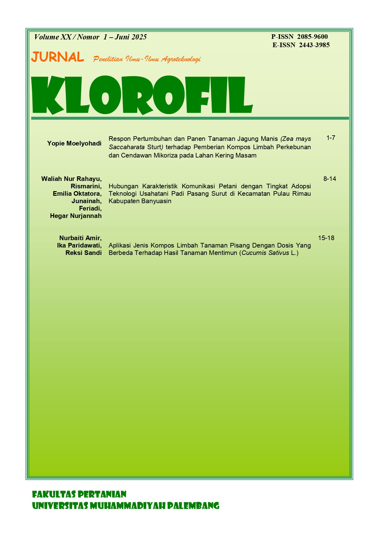 Cover Page